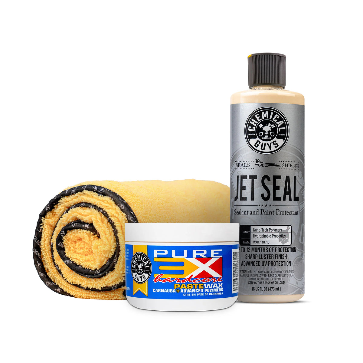Paint Protect Jetseal & Wax Bundle w/Towel