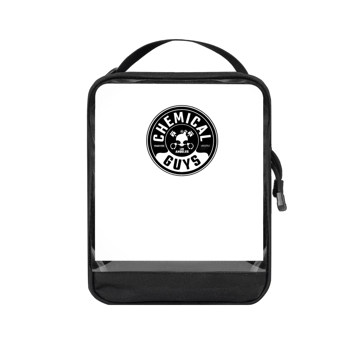 Clear Carry Zippered Storage Bag