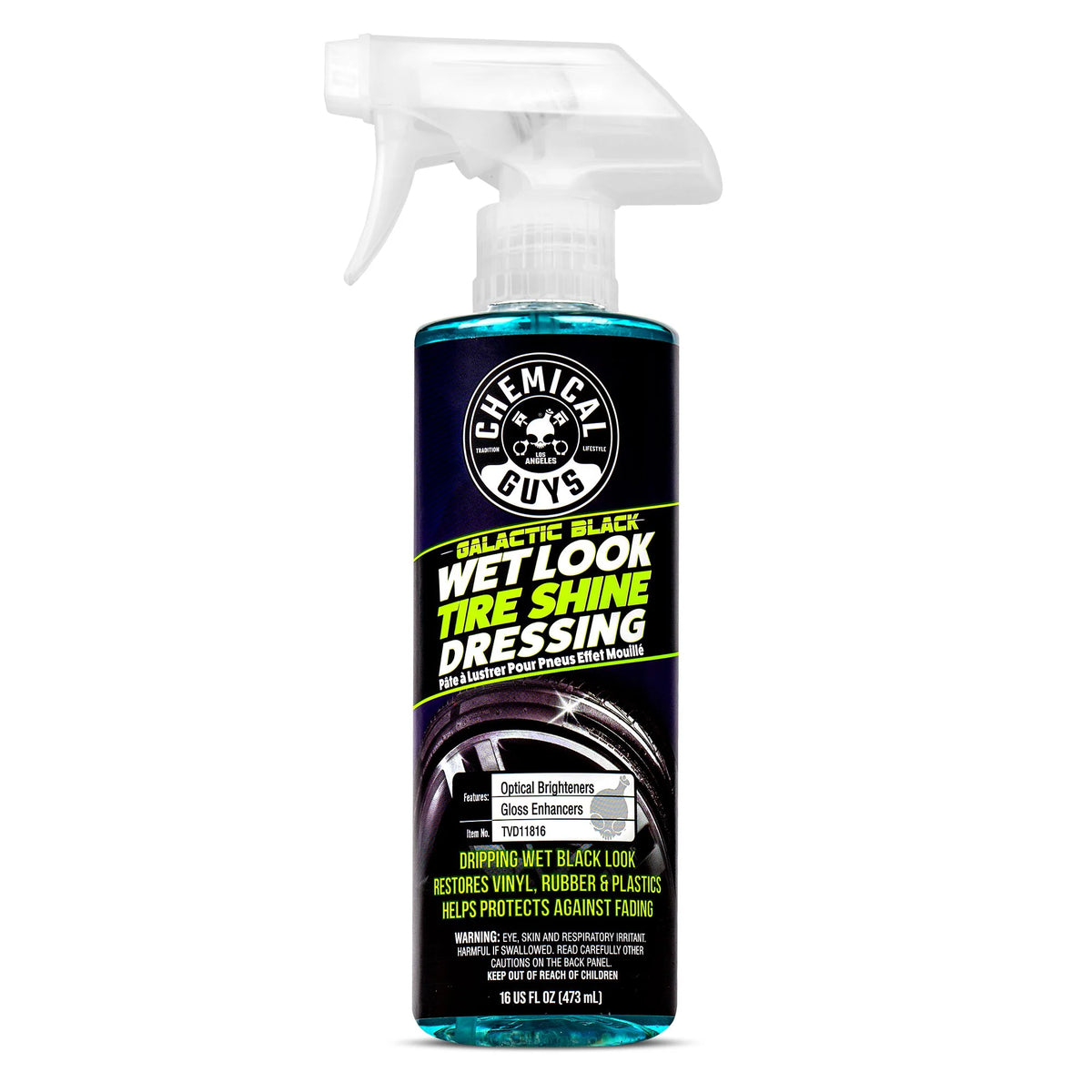 Galactic Black Wet Look Tire Shine Dressing